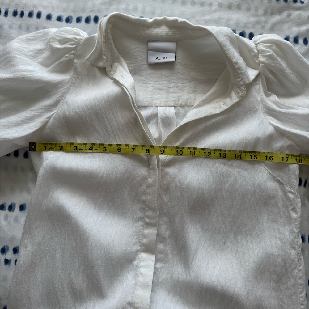 Acler Sherwood Dress in White - Size S - Picture 7 of 13